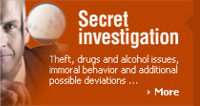 Secret investigations